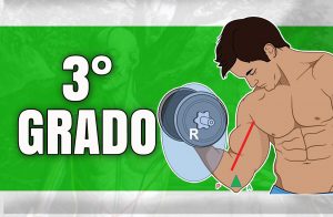 palanca de tercer grado en el cuerpo
