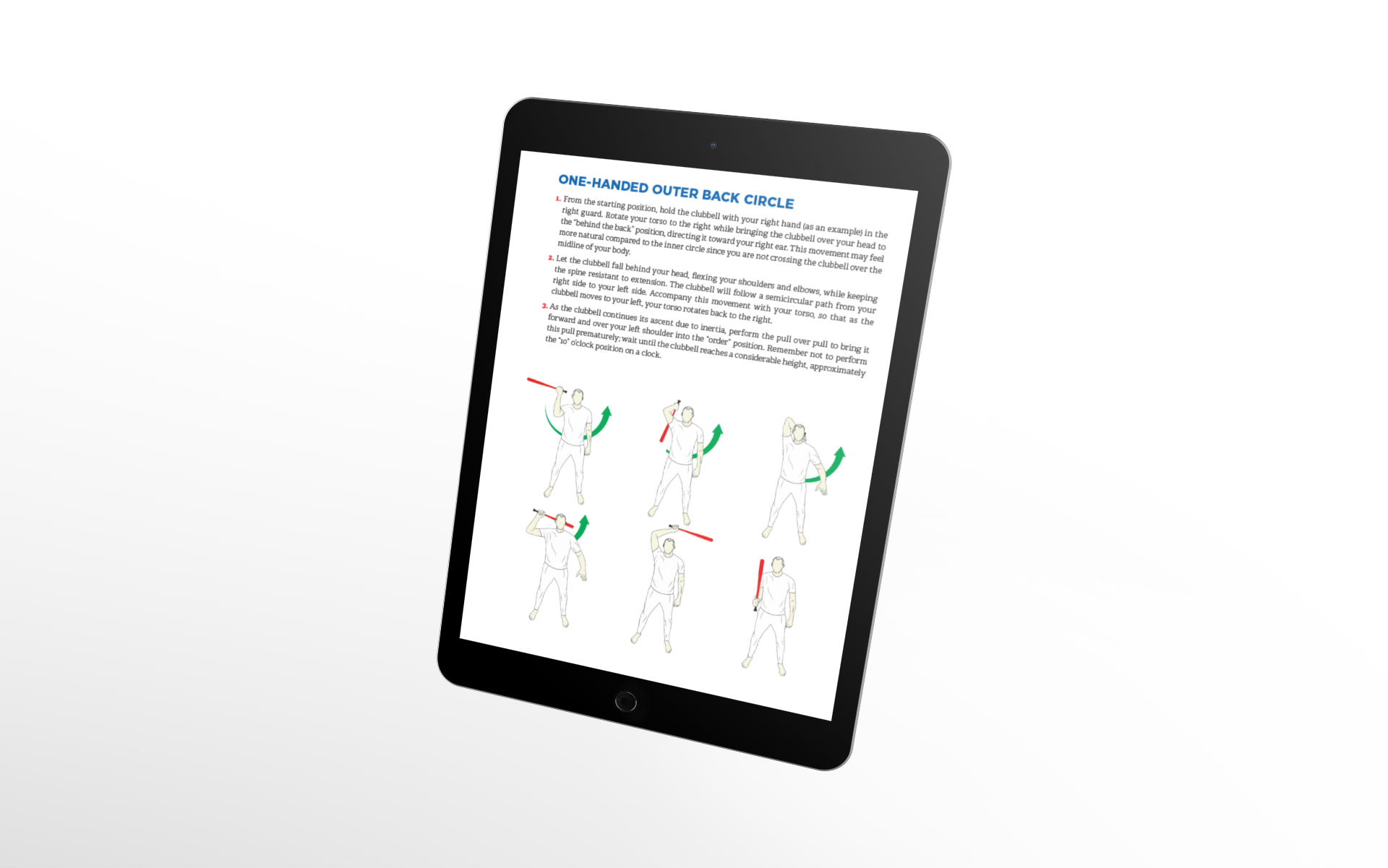 Fluid transitions combining strength and postural control.
