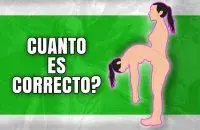 Flexionando el tronco hacia abajo