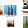 clavas de madera