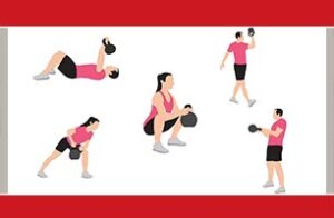 Patrones con kettlebell