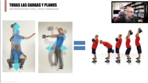 clean y jerk con pesas rusas