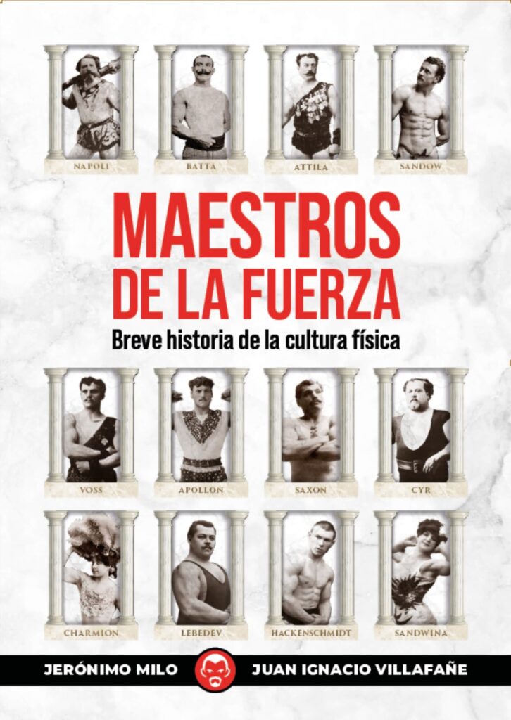 antiguos strongman posando