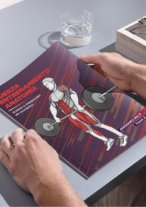 tapa del libro de fuerza y anatomia de piernas