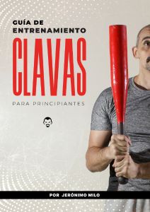 sosteniendo una clava de hierro