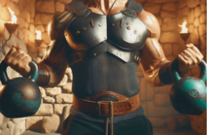 armor building kettlebells