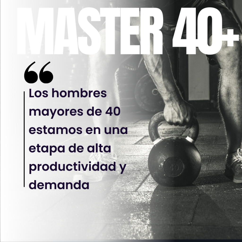 Los hombres mayores de 40