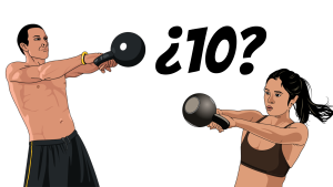 cuantas repeticiones hacer con swing