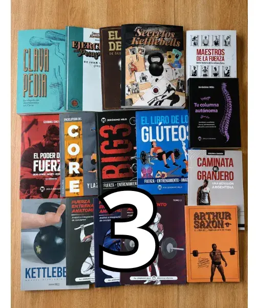 PACKS DE LIBROS EN PAPEL x3 A ELECCIÓN