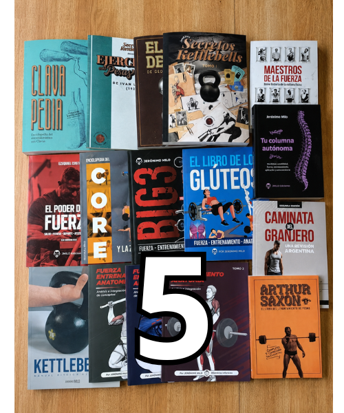 PACK libros papel