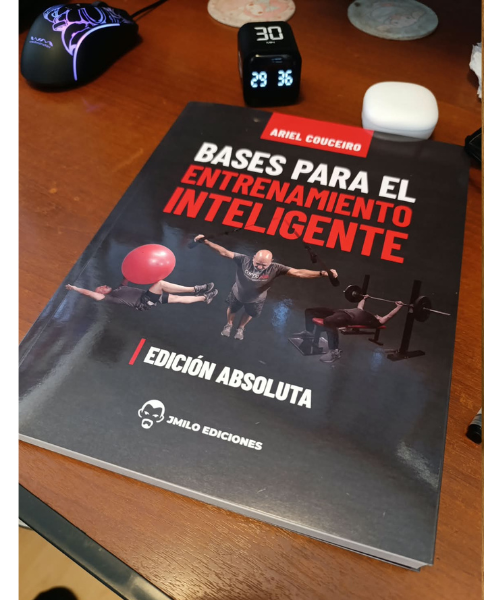 tapa del libro bases para el entrenamiento inteligente